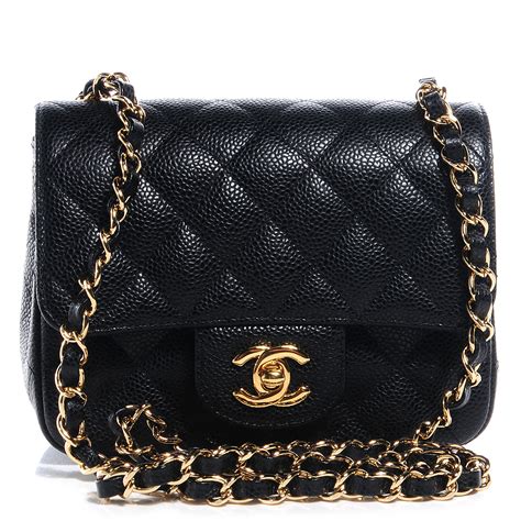 chanel caviar mini square flap|Flap Bags .